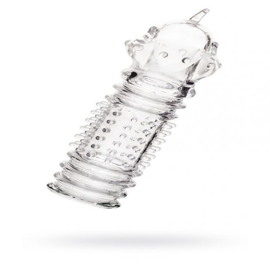 Herotik Shop Baldi Penis Kılıfı, Şeffaf, 15,3 cm