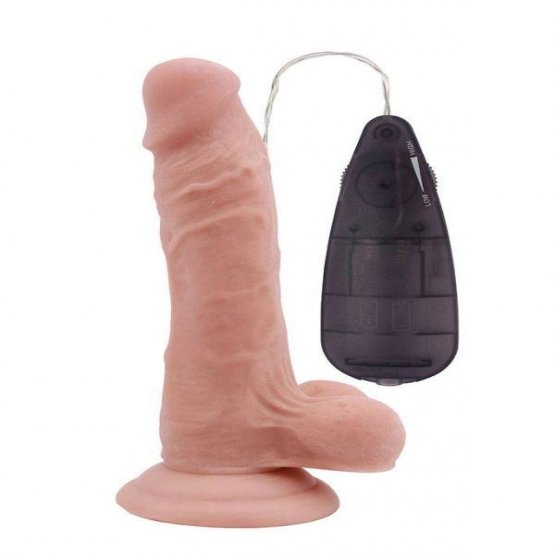 Herotik Shop 7’ Beginners Vibrator Flesh 17.5 cm